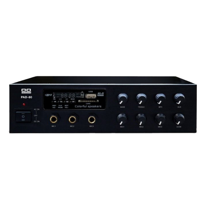 QQCHINAPA Public Address System 50W Mini Car Amplifier